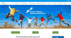 Desktop Screenshot of greenschoolsnationalnetwork.org